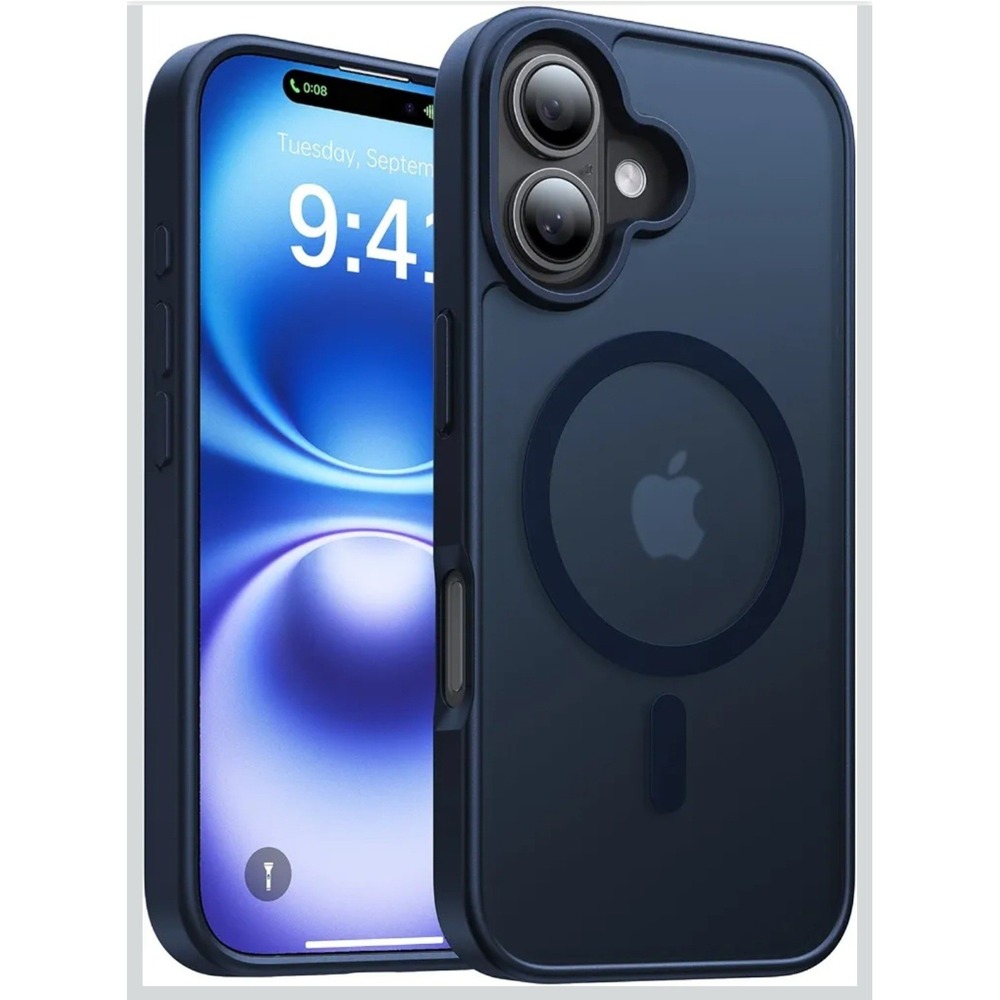iPhone 16 Case Mag Safe Shockproof Cover Color Desert Brown